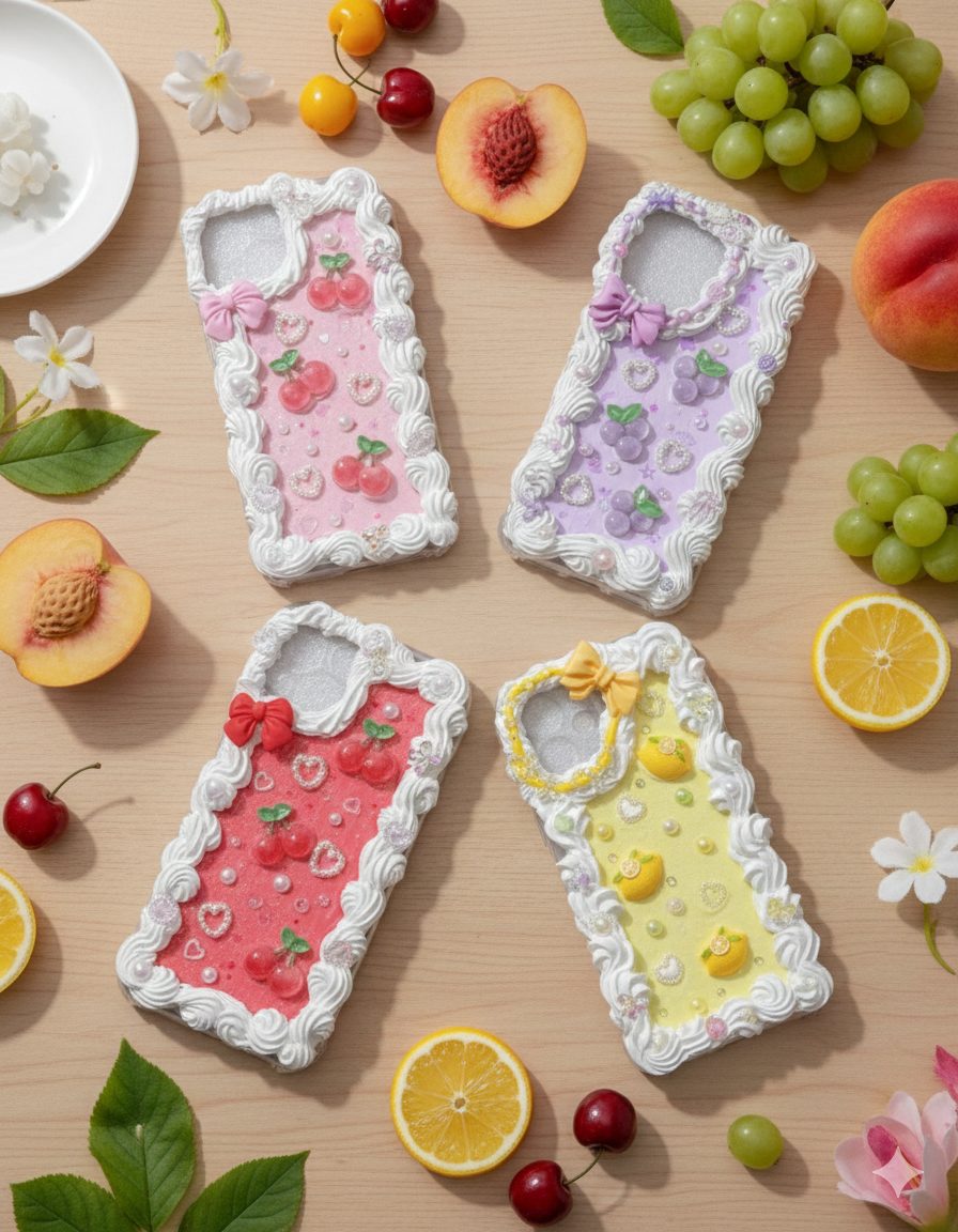 Les coques en colle crème