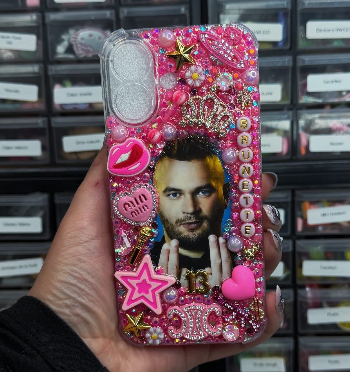 ✨ Personnalise ta coque en résine avec photo✨