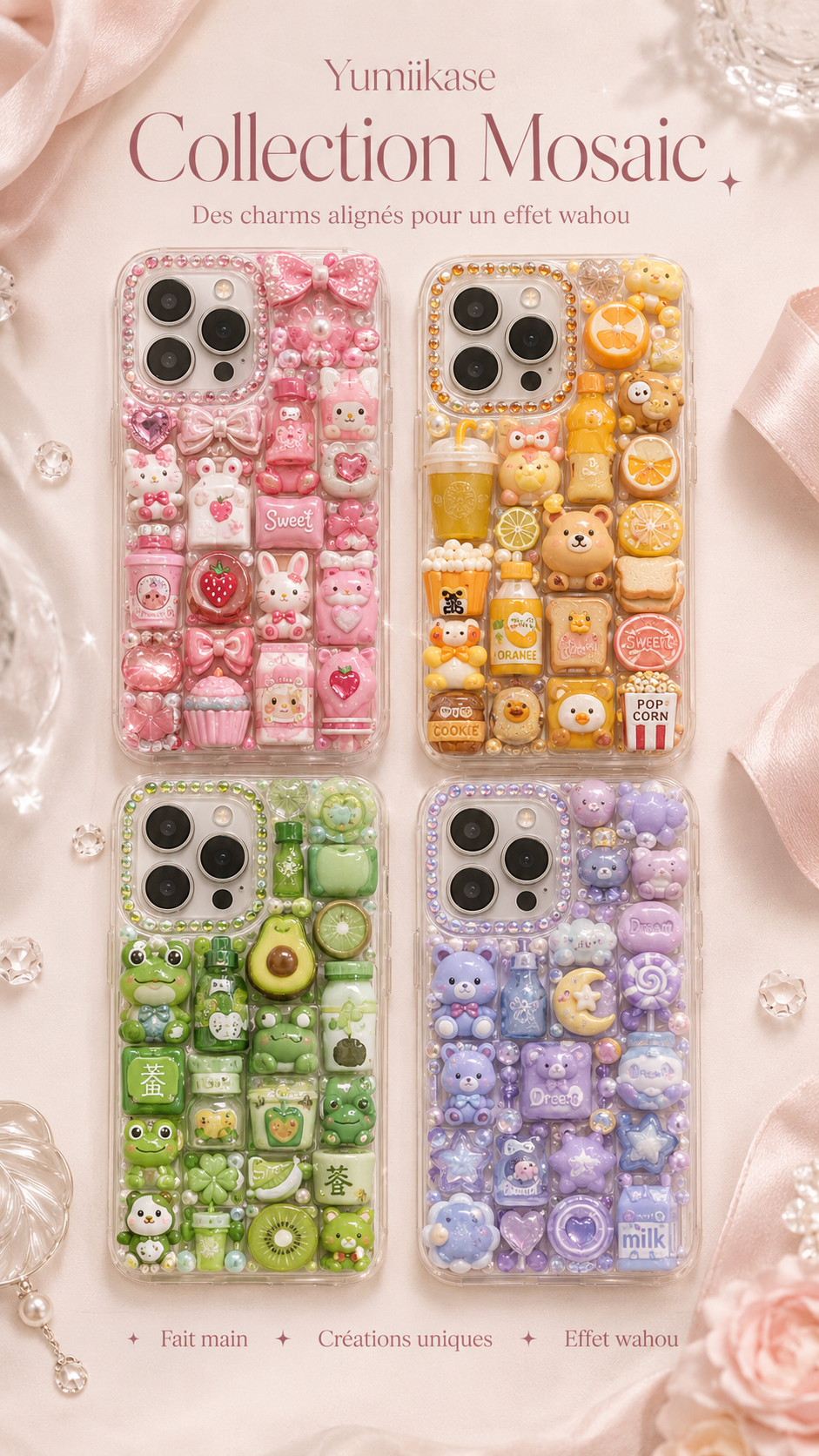 MOSAIC - La coque avec un max de charms 🎀