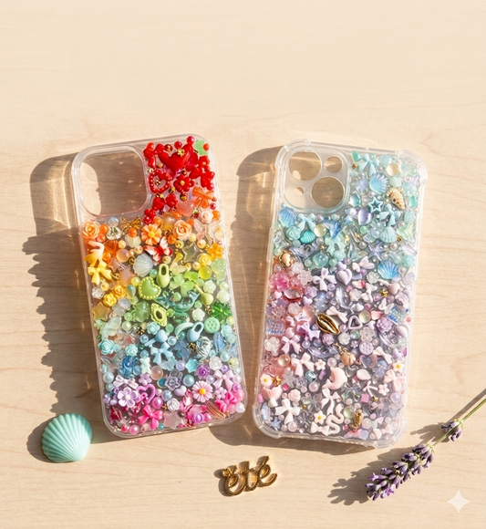 Kaleido 🌈✨ - Notre coque en micro charms et dégradé de couleur