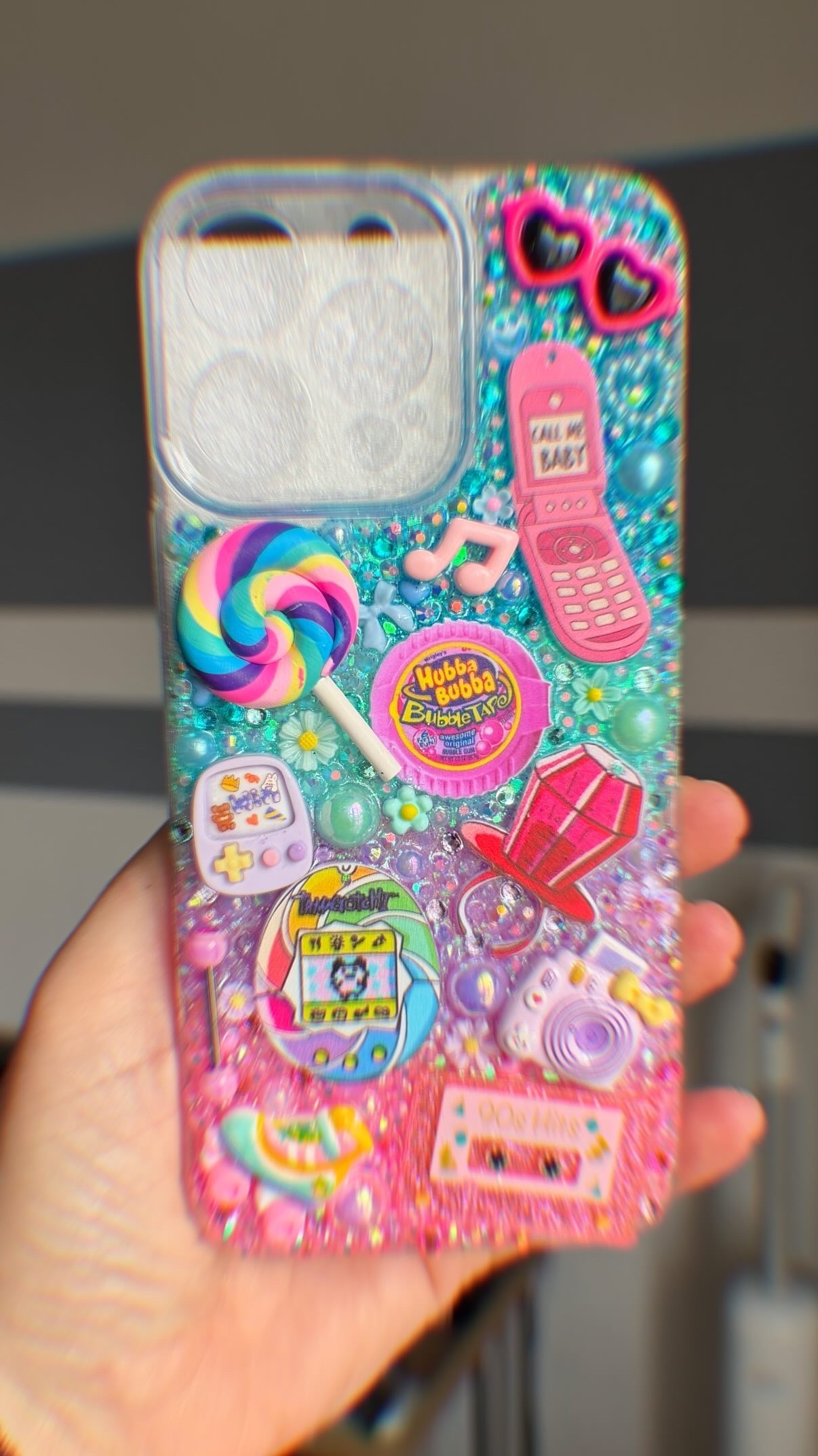 La Rainbow - Coque Arc-en-ciel pailletée