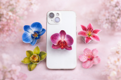 🌸 Collection Fleur – Grip 3D Kawaii