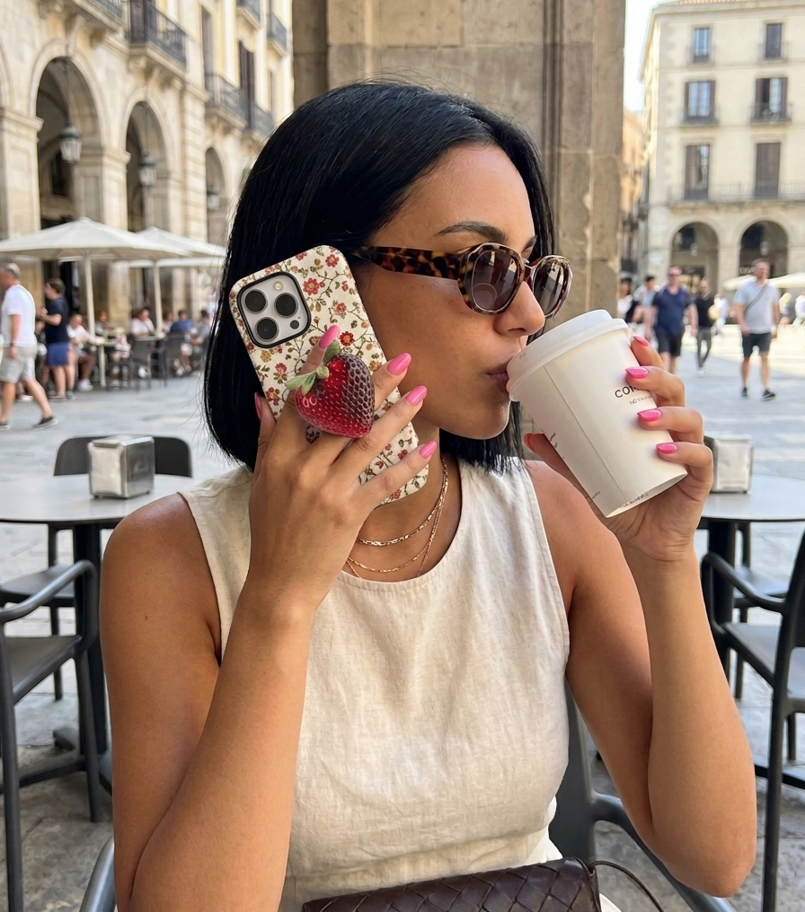 🍒 Collection Fruitée – support de téléphone 3D