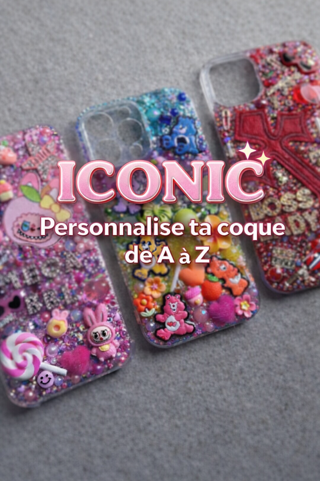 ✨ Personnalise ta coque en résine ✨