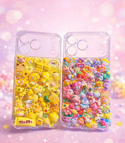 MAXI KAWAII : Coque customisée ultra mignonne en relief  🎀