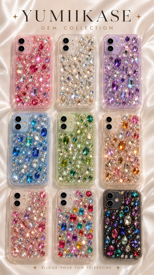 GEM - La coque bijou et strass 💠