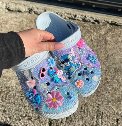 Les Stich’issime 🩵 - Crocs customisées à la main