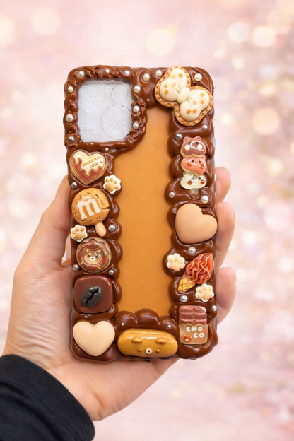 La Sweet - Coque avec fond lisse et contours en relief