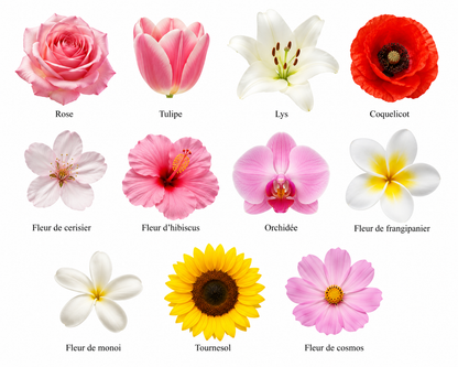 🌸 Collection Fleur – Support de téléphone 3D