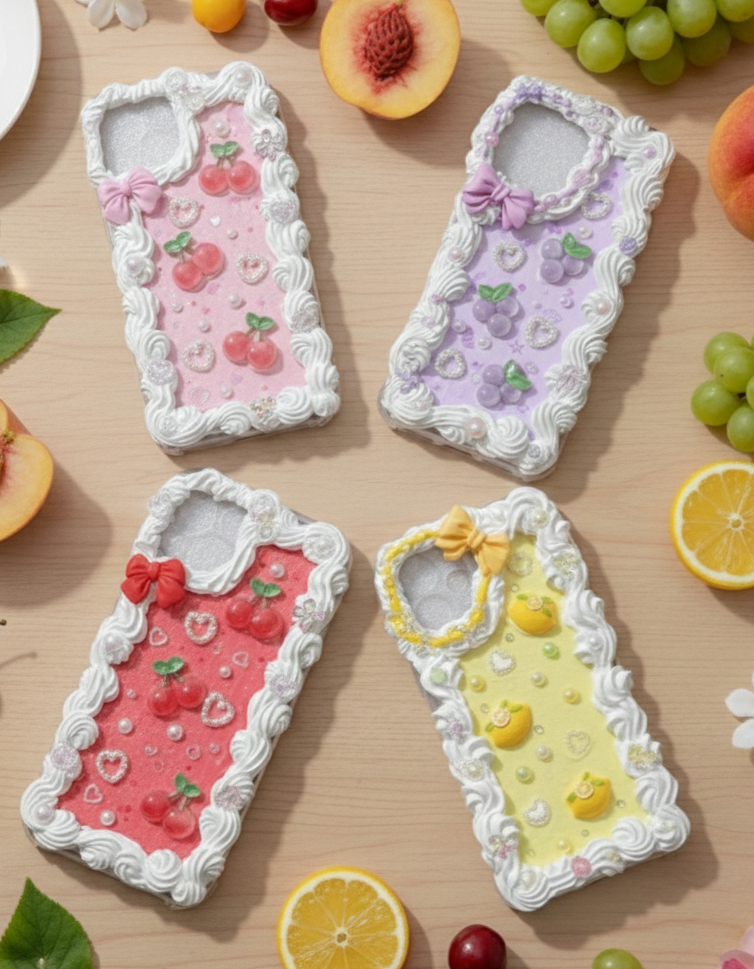 Milky : notre coque en colle crème fruitée 🍑🍓