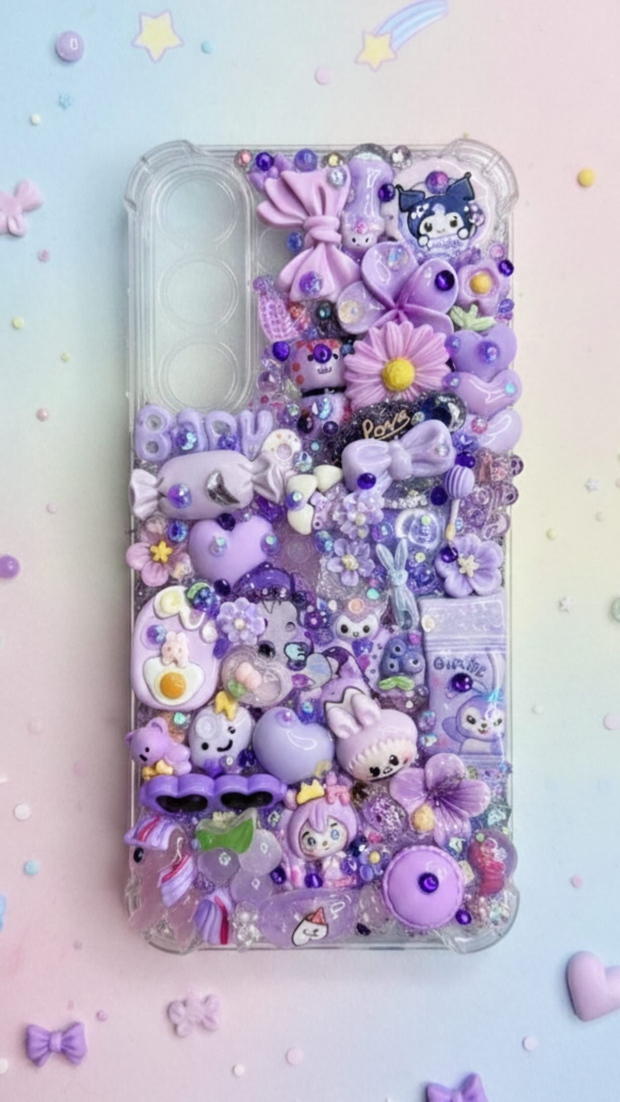 MAXI KAWAII : Coque customisée ultra mignonne en relief  🎀