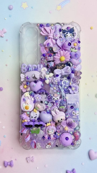 MAXI KAWAII : Coque customisée ultra mignonne en relief  🎀
