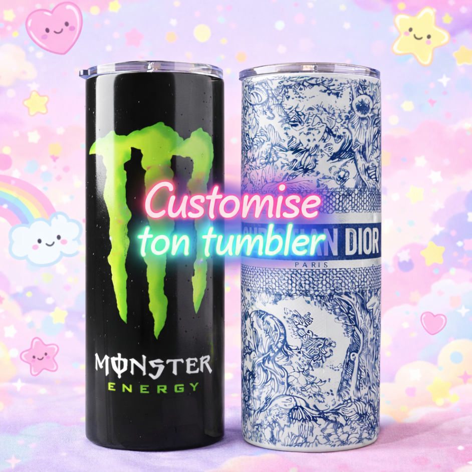 Customise ton tumbler de A à Z
