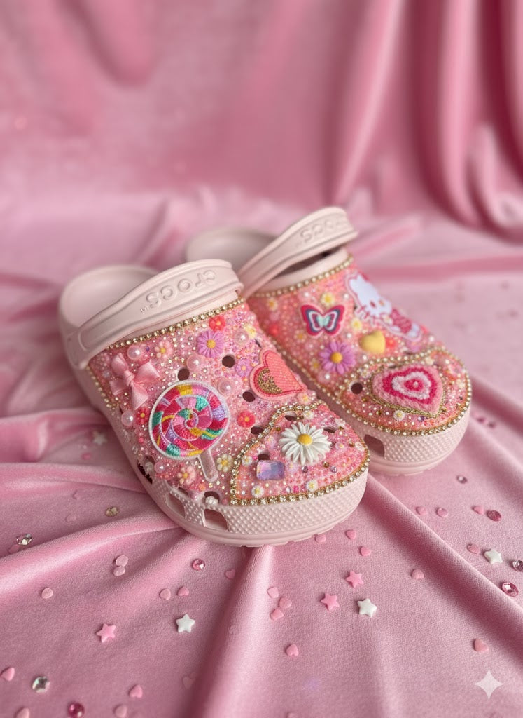 🌈 Crocs Customisées (Les VRAIES) – Uniques comme toi