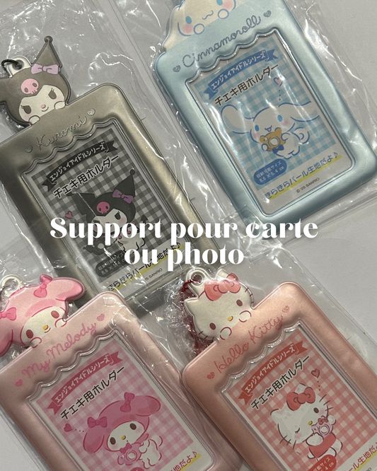 SANRIO - Porte carte avec accroche