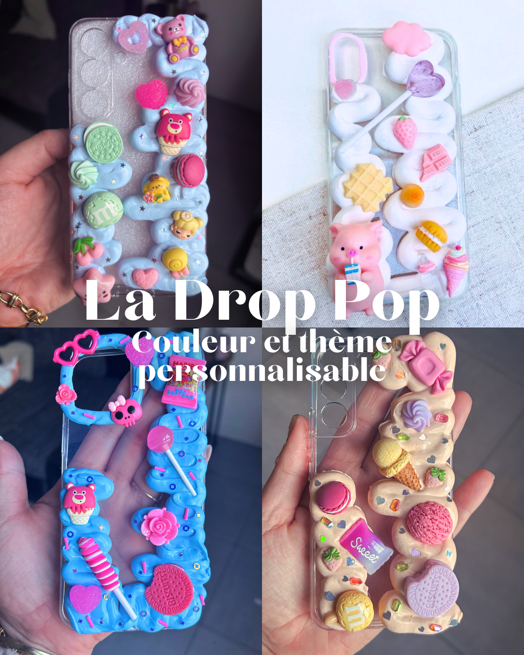 La Drop Pop - Coque légère (contours uniquement)