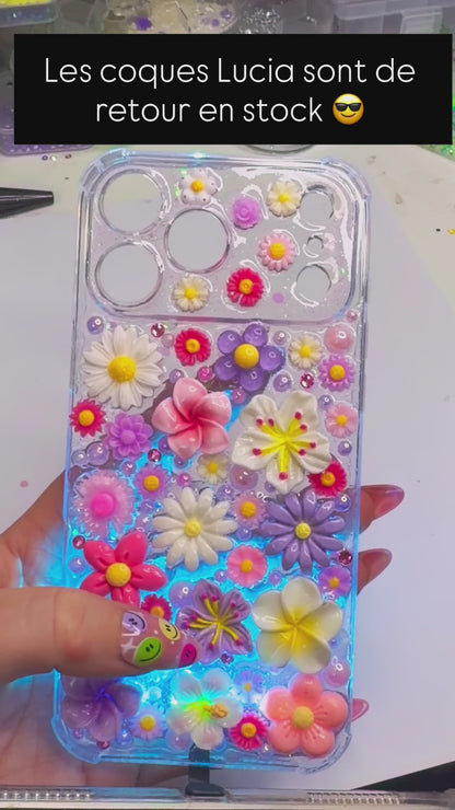 LUCIA : Customise ta coque qui s’illumine au toucher ✨